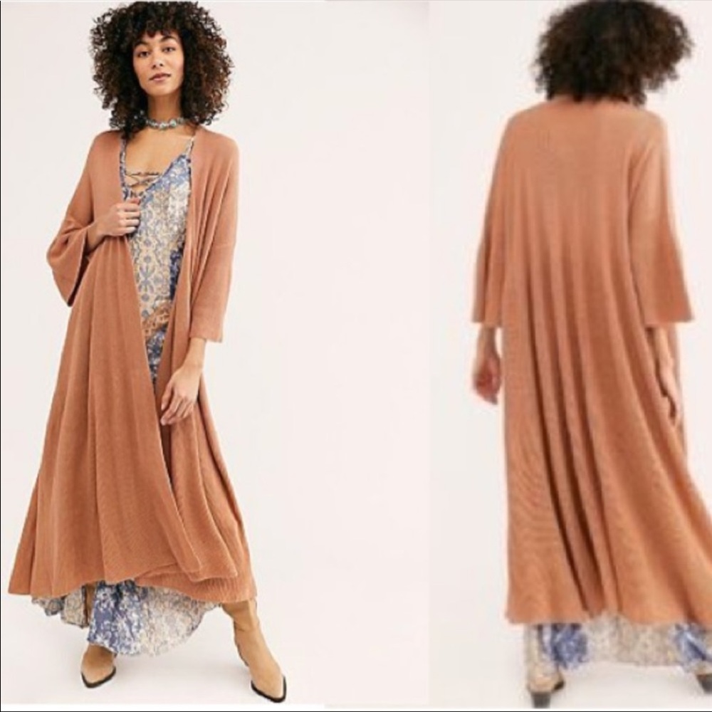 BEAUTIFUL FREE PEOPLE DUSTER KIMONO /SAHARA COMBO